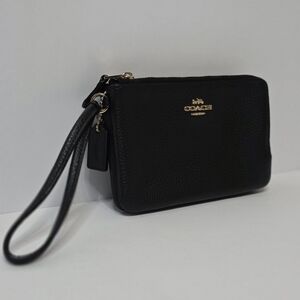 Coach Double Zip Wristlet